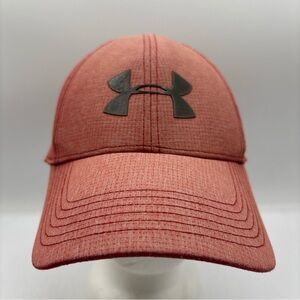 Under Armour UA Classic Fit ISO-Chill Men Red Adjustable Baseball Hat OSFM